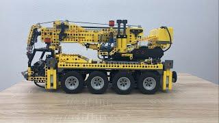 Review: Lego Technic 8421: Pneumatic Crane Truck