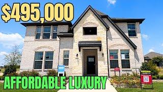 Affordable Luxury Model House Tour Near Dallas Texas!