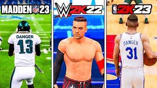 Chris Danger Triple Threat Challenge! [WWE/NBA/NFL]