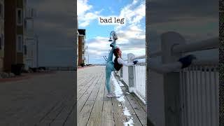 Viral Bad Leg VS Good Leg Flexibility TikTok by Anna McNulty