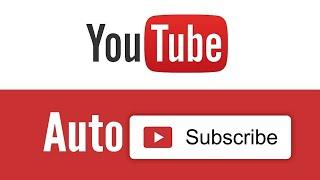 How to Create YouTube Auto Subscribe Link - Tutorial 2021