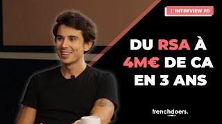 Du RSA à 4 millions d'euros en 3 ans avec Guillaume Moubeche de Lemlist  - FD#1