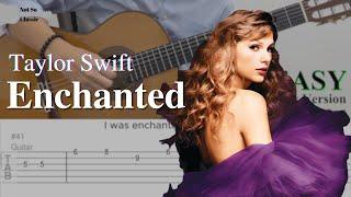 Enchanted by Taylor Swift (EASY Guitar Tab)