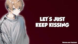 Grumpy Boyfriend Gets Addicted To Your Lips [Kissing][Boyfriend Roleplay] ASMR