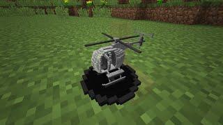 RC Helicopter in vanilla Minecraft [ENG]