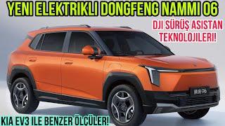 Yeni Elektrikli Dongfeng Nammi 06 ile Sizlerleyiz! DJI Sürüş Asistan Teknolojileri!