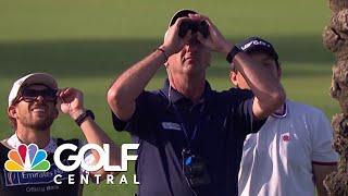 What happened on Patrick Reed's tree shot in Dubai? | Golf Central | Golf Channel