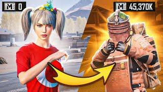 С ПОЛНОГО НУЛЯ ДО ФУЛЛ 6 | КТО БЫСТРЕЕ?! СПОР НА ЖЕЛАНИЕ  МЕТРО РОЯЛЬ | PUBG MOBILE | METRO ROYALE