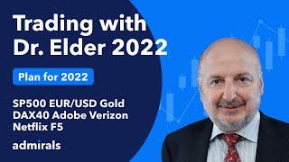 Dr. Alexander Elder 2022 / Plan for 2022  / SP500 EURUSD Gold Oil Adobe Verizon Netflix F5