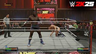 WWE 2K25 GUNTHER vs Oba Femi FULL Match Gameplay (WWE 2K25 Gameplay)