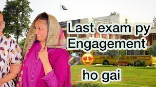 Last exam py engagement ho gai| Exam ka seen off ho gya| Rania13official | Ranianaseem |PGC|