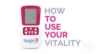 Kegel8 Ultra Vitality Electronic Pelvic Toner - Getting Started