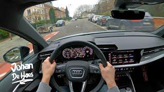 Audi A3 SPORTBACK 40 TFSI e 204 HP POV TEST DRIVE