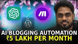 Earn In Lakhs With AI Blogging Automation | Hindi Guide