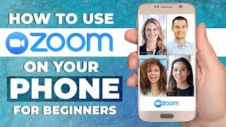 HOW TO USE ZOOM MOBILE APP ON YOUR PHONE | Step By Step Tutorial For Beginners (ANDROID & IOS)