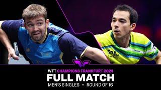 FULL MATCH | Kirill Gerassimenko vs Hugo Calderano | MS R16 | #WTTFrankfurt 2024