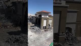 Heavy Wrecking. #demolition #commercialbuilding #caterpillar
