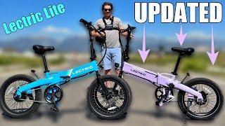 LARGEST ebike brand in the states UPDATED their lightest and most affordable bike | Lectric Lite