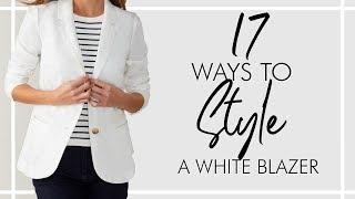 17 White Blazer Outfits | FASHION OVER 40