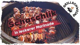 Schaschlik vom Big Green Egg - Nach Grillschweine Art | 044