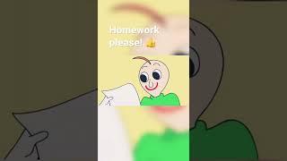 Baldi’s Basics Homework #pepas #farruko