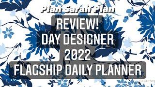 REVIEW! | 2022 Day Designer Flagship Daily Planner | Full Size vs. Mini