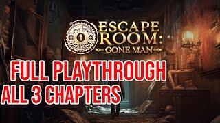 Escape Room: Gone Man | VR Meta Quest Full Playthrough (full game all 3 rooms) Gameplay no comments