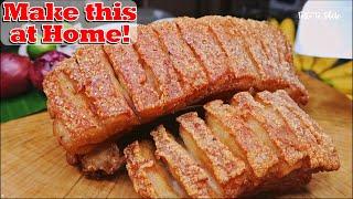 Crispy! LECHON KAWALI is so DELICIOUS I’ll show you SIMPLE WAY of COOKING CRISPY, JUICY Pork belly