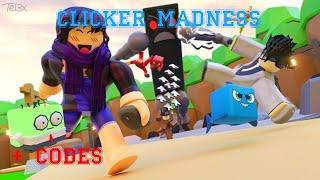 Симулятор БЕЗУМНЫЙ КЛИКЕР Роблокс + КОДЫ TRADING  Clicker Madness Roblox + CODES