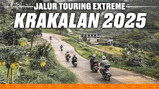 JALUR EXTREME KRAKALAN | バイクツーリング | 오토바이 여행 | MSRG 2025