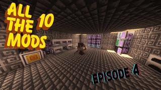 Minecraft ATM10 | ALL THE MODS 10 | EP 4 |Applied Energistics 2 Storage/Autocrafting!!!