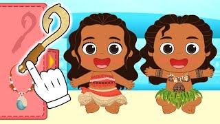  BABY ALEX AND LILY  Dressing up as Hawaiian Princess and Prince | Educational Cartoons