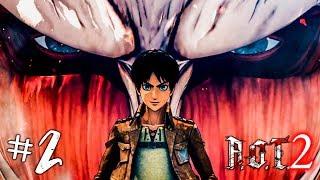 Attack On Titan 2 Прохождение на русском #2 ► Прохождение игры Атака Титанов 2 на русском