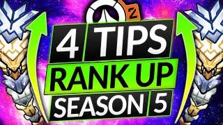 4 TIPS TO CLIMB FAST IN SEASON 5 - Ranking Up is EASY - Overwatch 2 Pro Guide