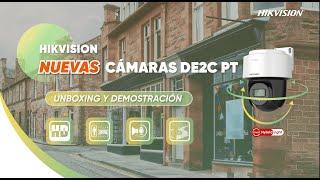 Nuevas cámaras Hikvision DE2C PT Unboxing & demostración