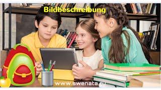 DTZ Prüfung I Bildbeschreibung I Lesen und Schule