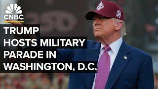 President Trump hosts military parade celebrating the Army’s 250th anniversary — 6/14/2025