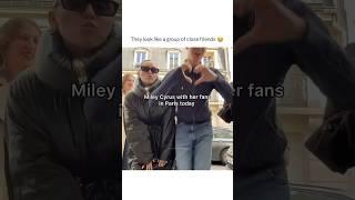 Miley Cyrus DANCING and SINGING her NEW SONG with her FANS | #mileycyrus #shorts