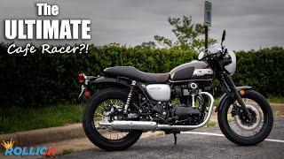 The ULTIMATE Cafe Racer?! | 2019 Kawasaki W800 Cafe: Test Ride & Review