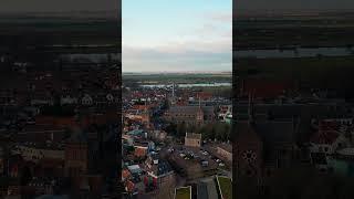 Aerial Footage of Dutch City with DJI Mini 3 Pro