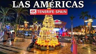 TENERIFE - LAS AMÉRICAS | This is what the Golden Mile looks like in December 2024  4K Walk