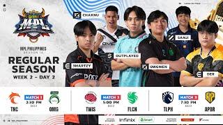  LIVE | MPL PH S15 | FILIPINO - Week 2 Day 2