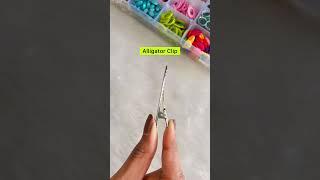 DIY Hair Clip  #crafteraditi #youtubepartner #shorts #youtubeshorts #hairclip #diy @CrafterAditi