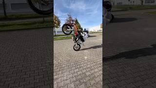 Nach über zwei Jahren endlich mal wieder auf dem Big Bike gestuntet – größte Spaß überhaupt! 