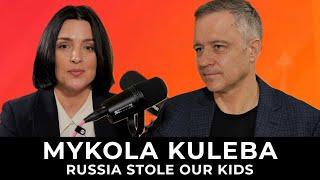 Ukrainian Jenny meets Mykola Kuleba, the founder of NGO SAVE UKRAINE  to discuss Russian genocide