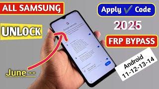 Samsung FRP Bypass New Method 2025  | Samsung Google Account Remove | Samsung Frp Unlock