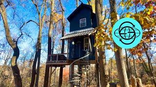 Enchanting Escape: The Exquisite Romantic Treehouse in Loudoun County, Virginia