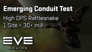 EVE Online - Testing more DPS in Emerging Conduits