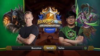 Bozzzton vs Seiko - Group A Elimination - Hearthstone Grandmasters Europe 2020 Season 1 - Playoffs