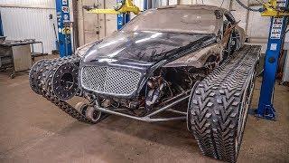 Bentley Ultratank. Кузов установлен на шасси.